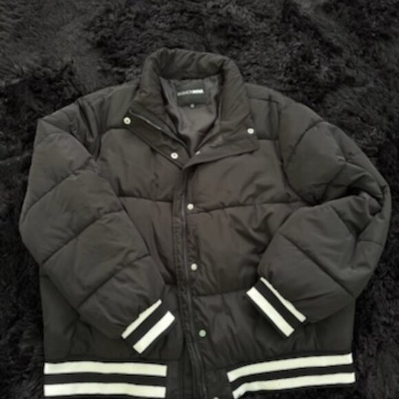 Black Puffy Coat - Picture 1 of 2